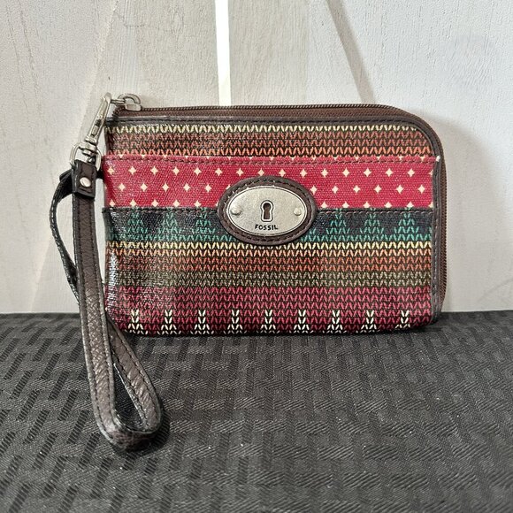 Fossil Key*Per Wristlet Wallet - Picture 1 of 8